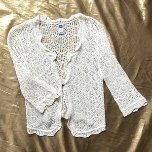 Cream GAP Cardigan